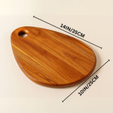 Acacia Wood Oval Pear Shape Chopping Board