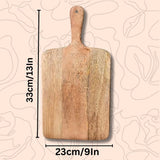 Handmade Wooden Chopping Board 13x9 Inches