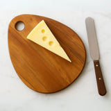 Acacia Wood Oval Pear Shape Chopping Board