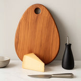 Acacia Wood Oval Pear Shape Chopping Board