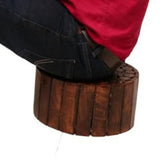 Wooden Logs Handmade Stool for Sitting in Living Room
