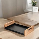 Metal & Wooden Serving Tray