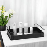 Metal Serving Tray Medium - Black