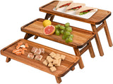 3-Tier Foldable Serving Tray