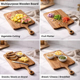Acacia Wood Chopping Board with Handle