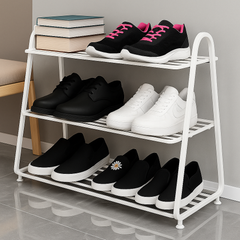 Heavy-Duty 3-Tier Shoe Rack