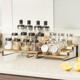 3-Tier Stairs Spice and Bottles Organizer