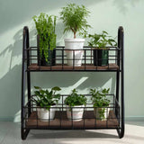 Double Decker Storage Organizer - Wenge - Decorlay