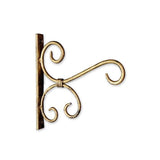 Golden Wall Lantern Diya Hanger & Planters Lanterns 7.5x1x8 Inches - Decorlay