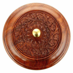 Kitchen Chapati Pot Serving Bowl with Lid for Chapatis 8X8X3 Inches