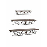 Space Saving hanging Wall Shelves Rack for Living Room - Decorlay