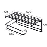 Toilet Paper Holder with Self Adhesive Sticker Bathroom - Decorlay