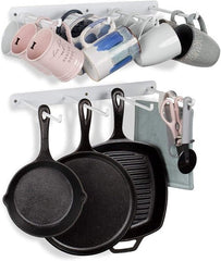 Wall Hooks for Pantry Organization and Storage 14” x 6” inches - Decorlay