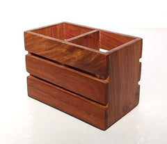 Wooden Cutlery Cum Stationary Holder Pen Pencil Organizer - Decorlay