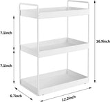 Wrought Iron Kitchen Rack, Spice Rack, Space Saving Storage Organizer - Decorlay