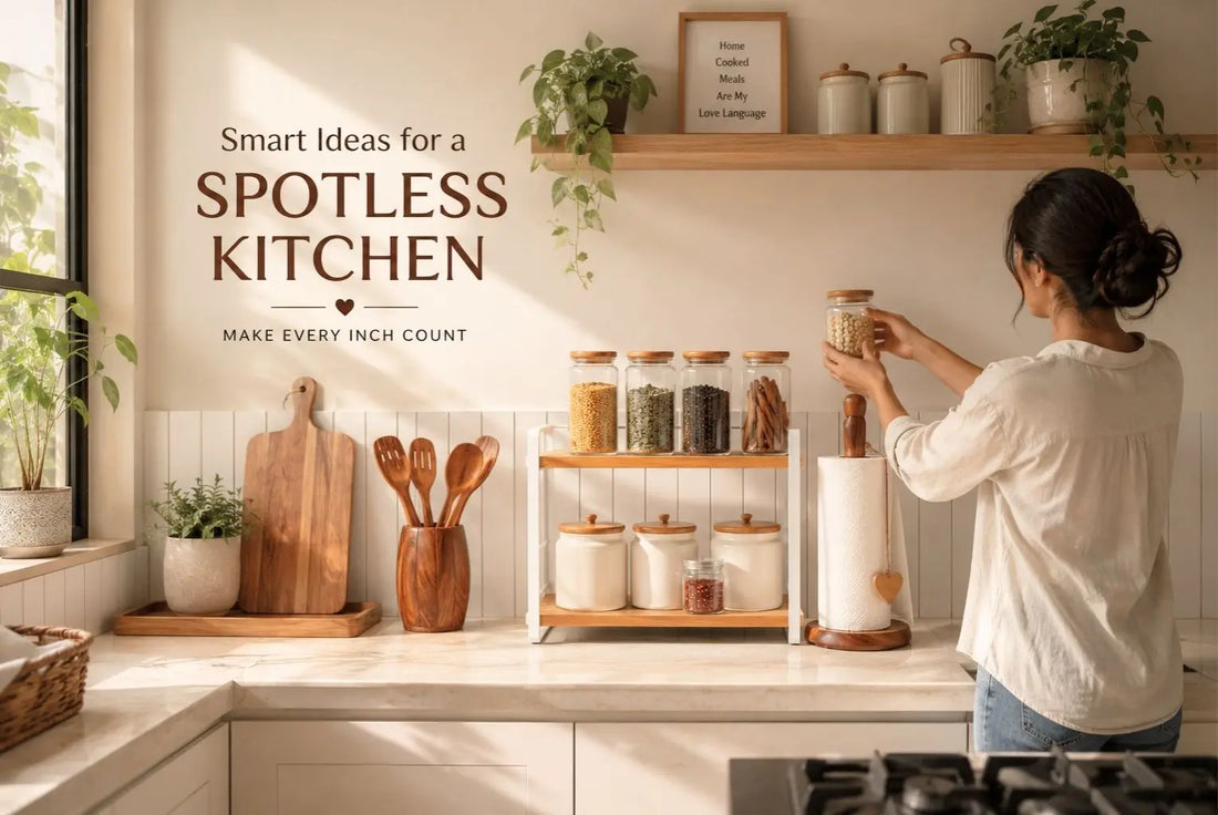 Smart Small Kitchen Organization Ideas for Indian Homes