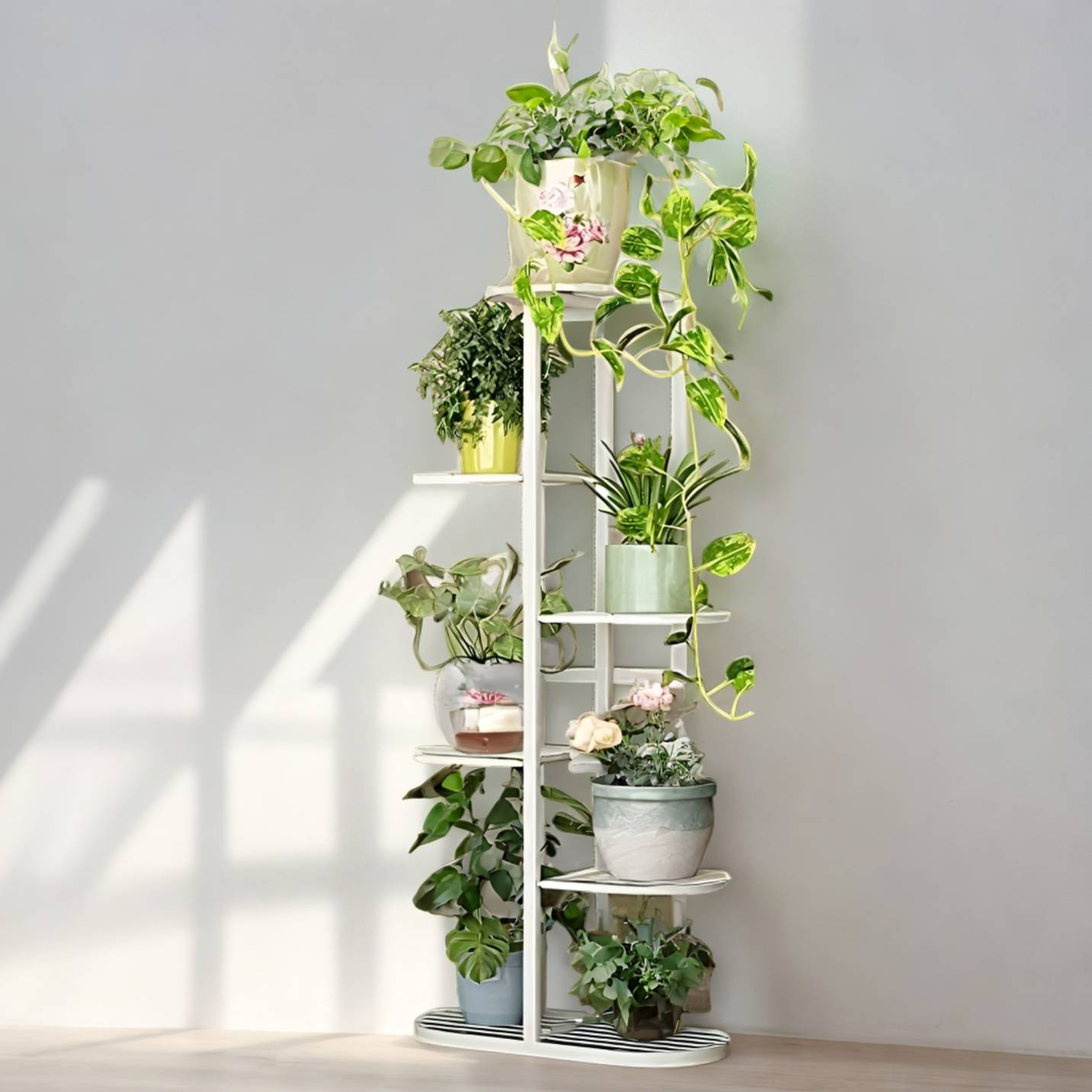 Multi-Tiered Flower Pot Stand Indoor / Outdoor