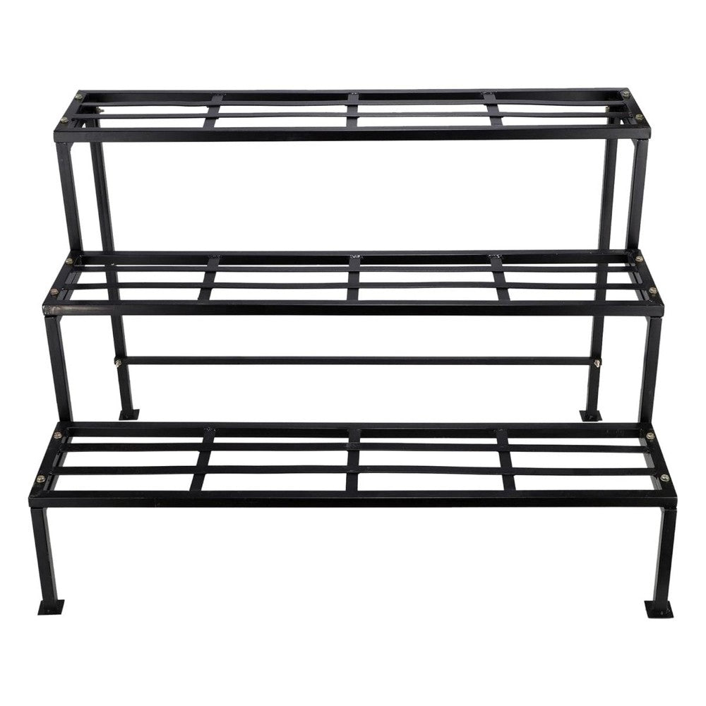 3-Tier Planter Stand Indoor/Outdoor Gardening Shelf Rack Balcony Plants, Pots, and Flowers Terrace Garden Holder - Decorlay