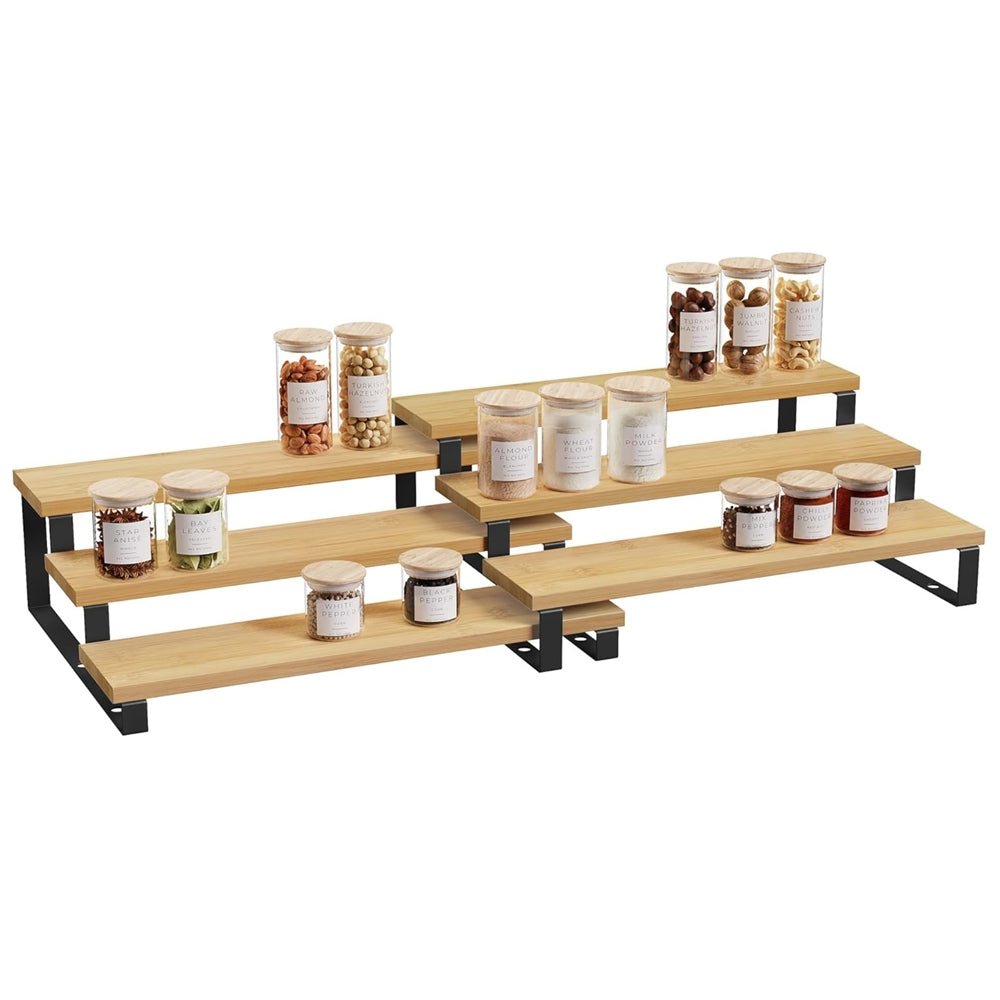 3-Tier Stairs Spice and Bottles Organizer - Decorlay