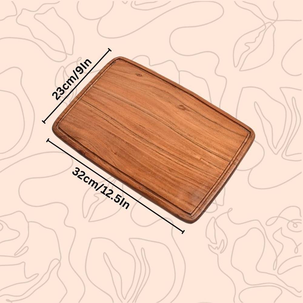 Acacia Wood Cutting Vegetable Chopping Board for Kitchen