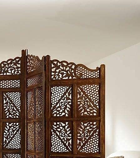 Wooden Room Partition Divider Screen Room Divider Traditional Handcrafted