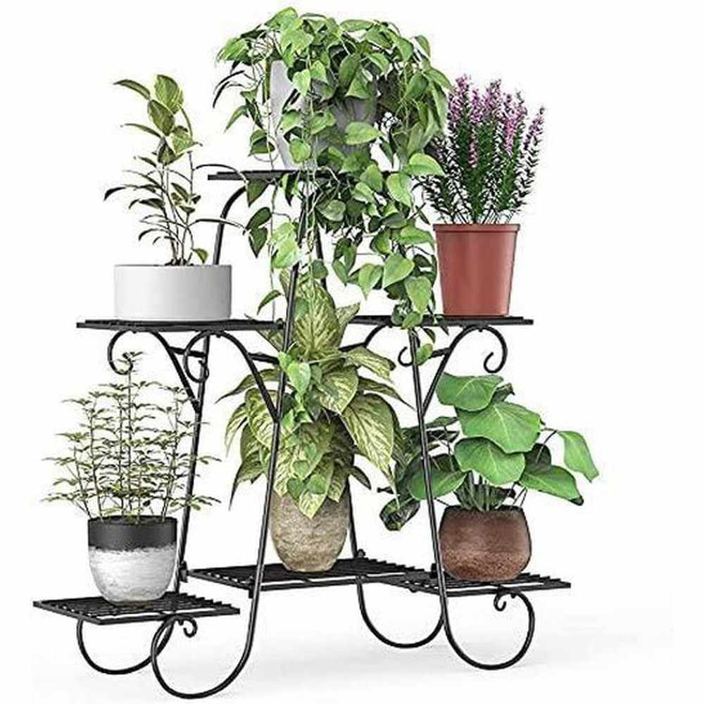 6-tier Plant Holder, Ideal for Home, Garden, Patio. Size- 32 x 10 x 29 Inches - Decorlay