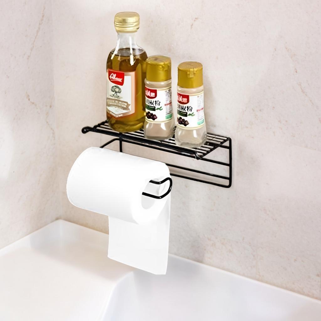 Toilet Paper Holder with Self Adhesive Sticker Bathroom