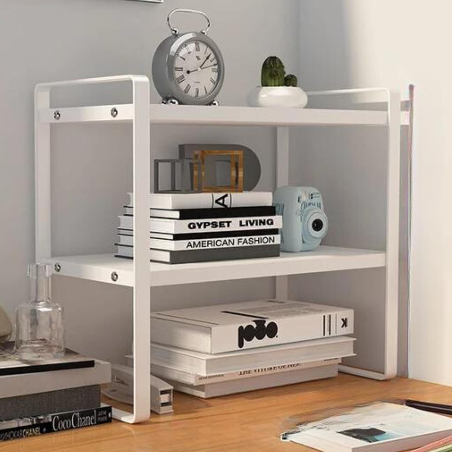 Double Decker Space Saving Counter-Top Organizer