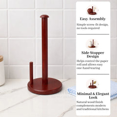 Wooden Tissue Paper Roll Holder