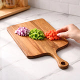 Acacia Wood Chopping Board with Handle