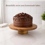 Acacia Wooden Cake Stand