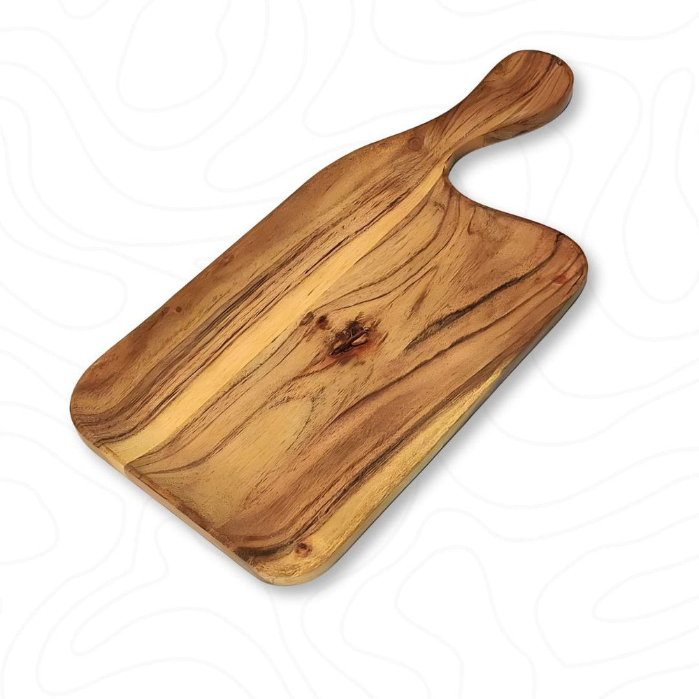 Acacia Wood Serving Tray for Snaks, Food, Drinks Platter