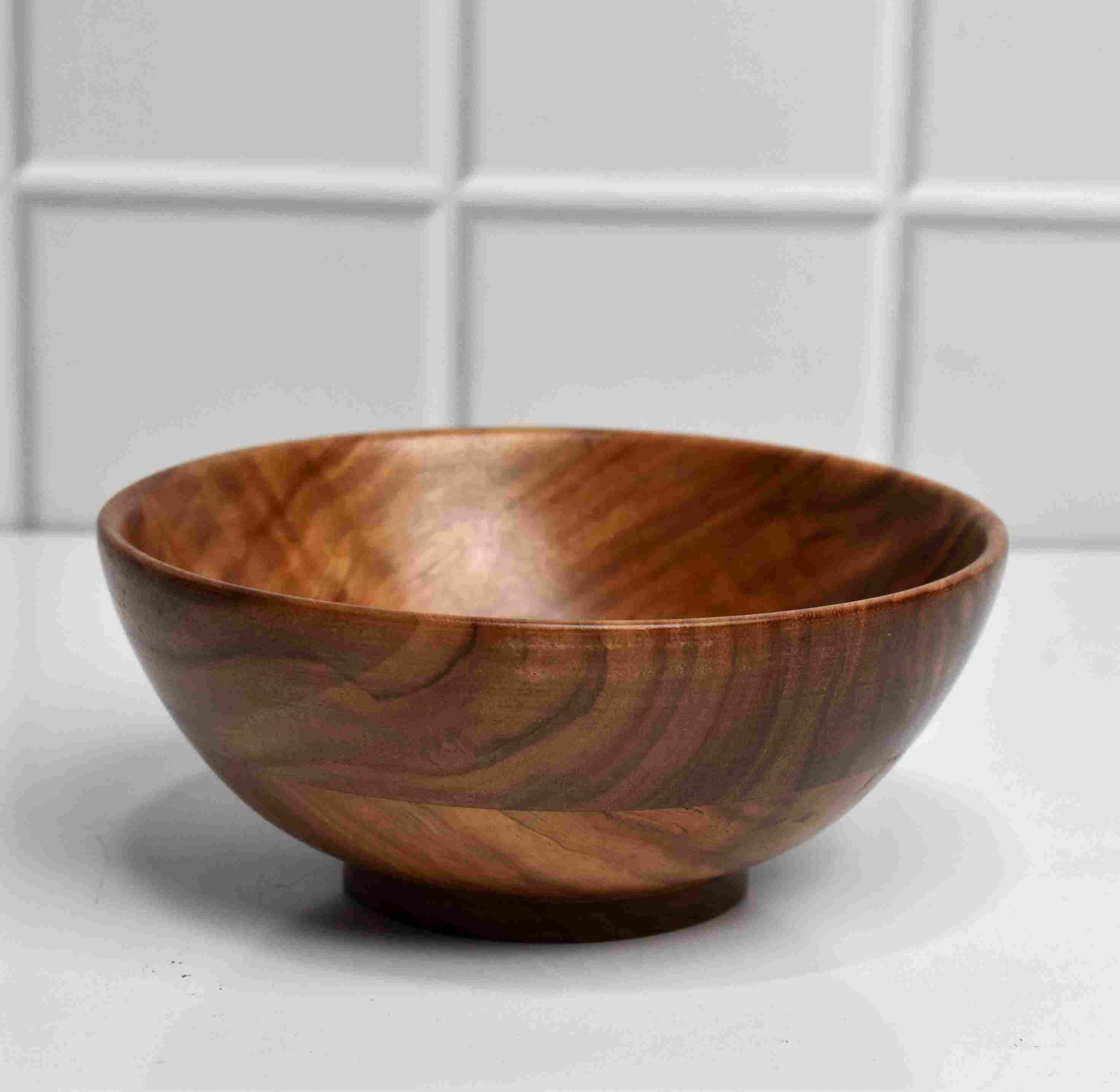 Acacia Wood Salad Serving, Fruits & Vegetables Bowl