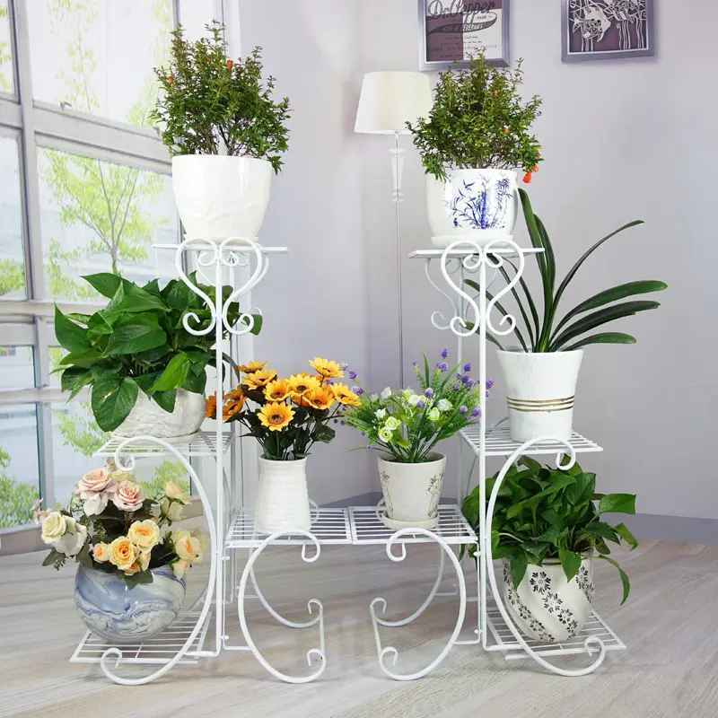 Metal Multi Tier Plant Stand Flower Pot Stand