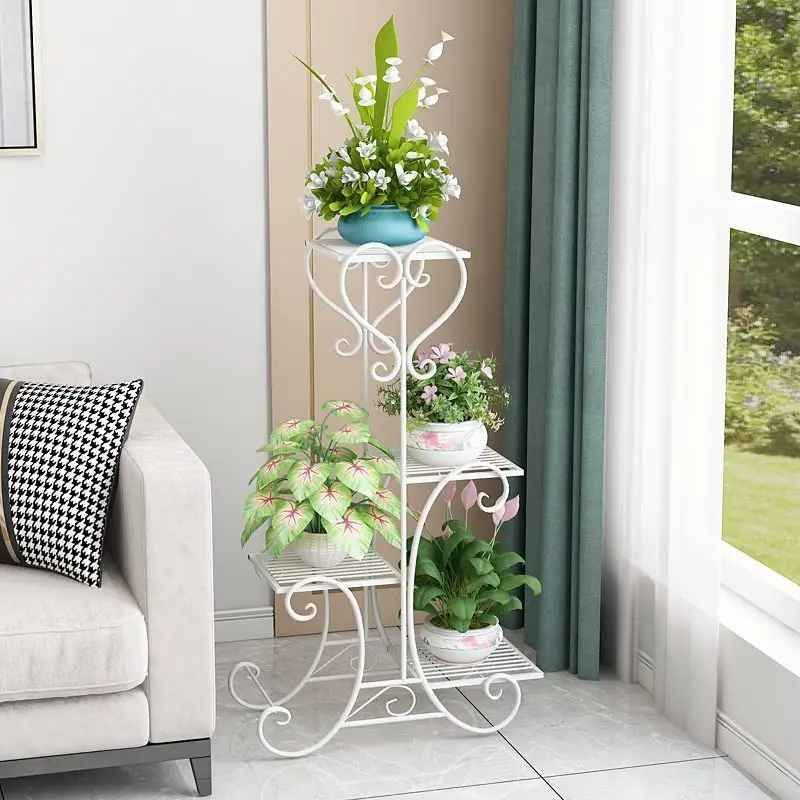 Metal Multi Tier Plant Stand Flower Pot Stand