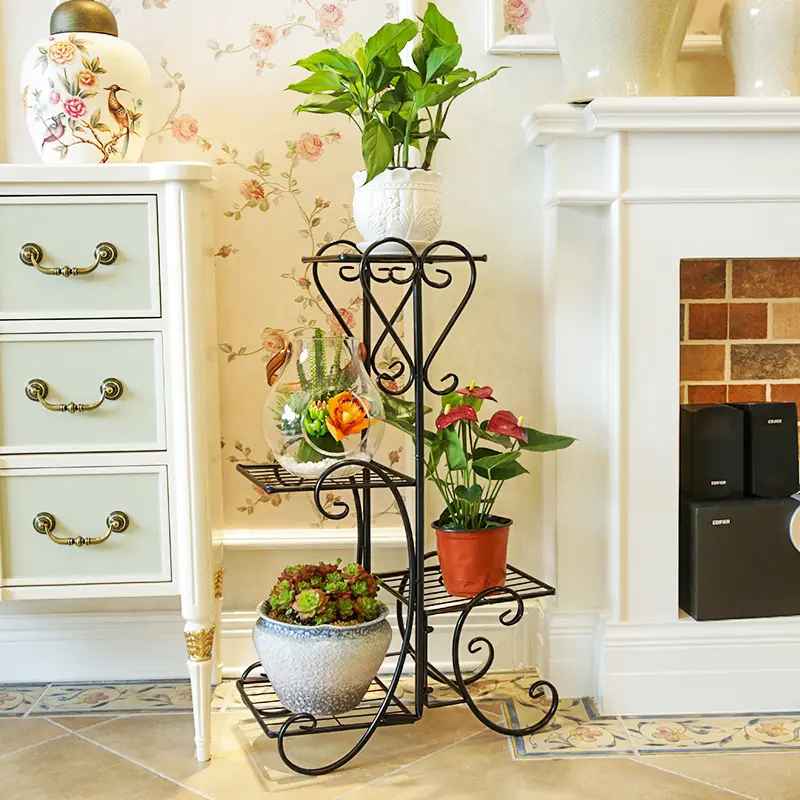 Metal Multi Tier Plant Stand Flower Pot Stand