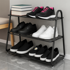 Heavy-Duty 3-Tier Shoe Rack