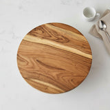 12-Inch Wooden Cake Stand Cupcake Pedestal Riser