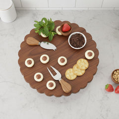Acacia Wooden Cake Stand