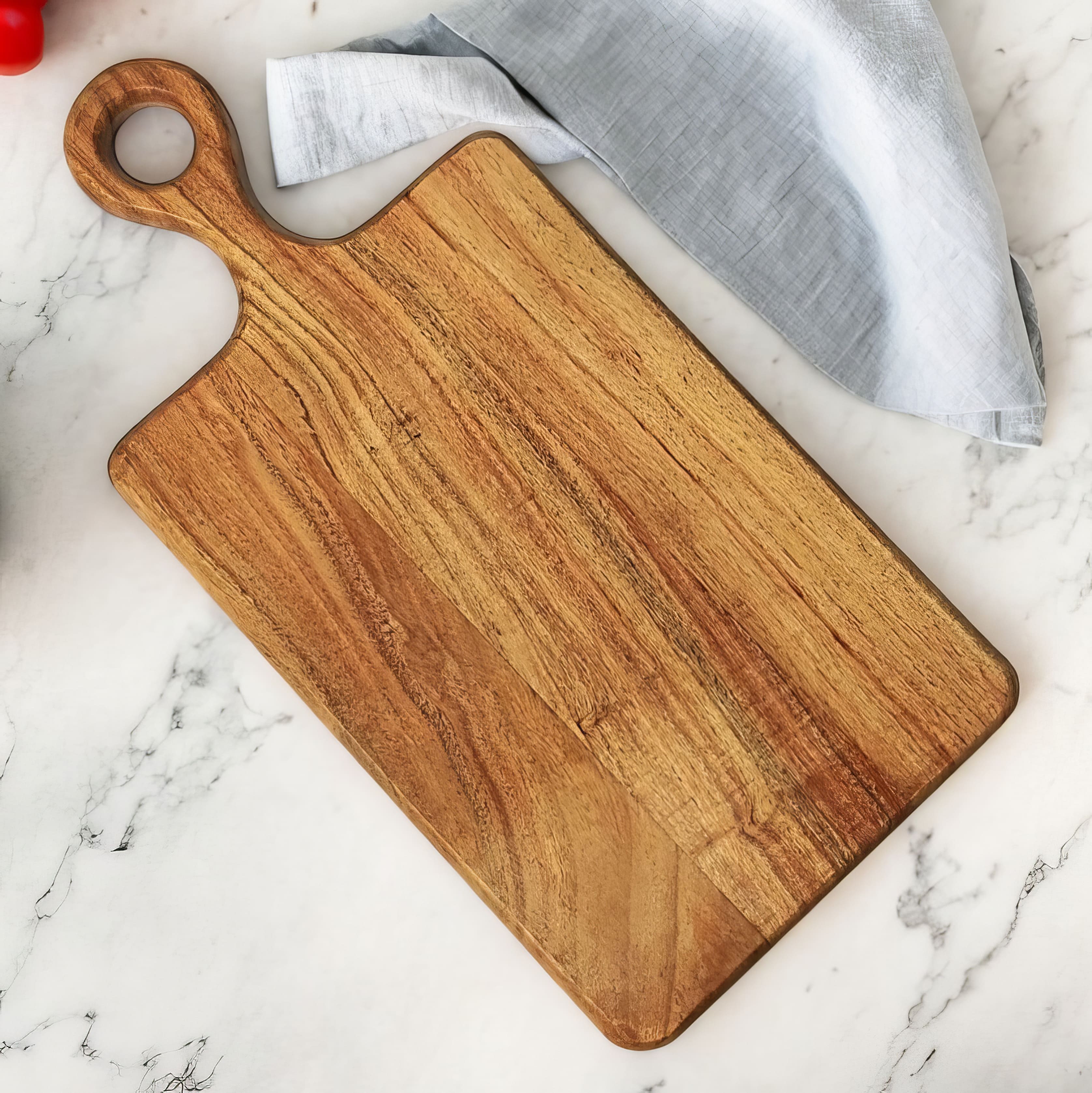 Acacia Wood Chopping Board, Vegetable, Fruit Cutting Carving Board