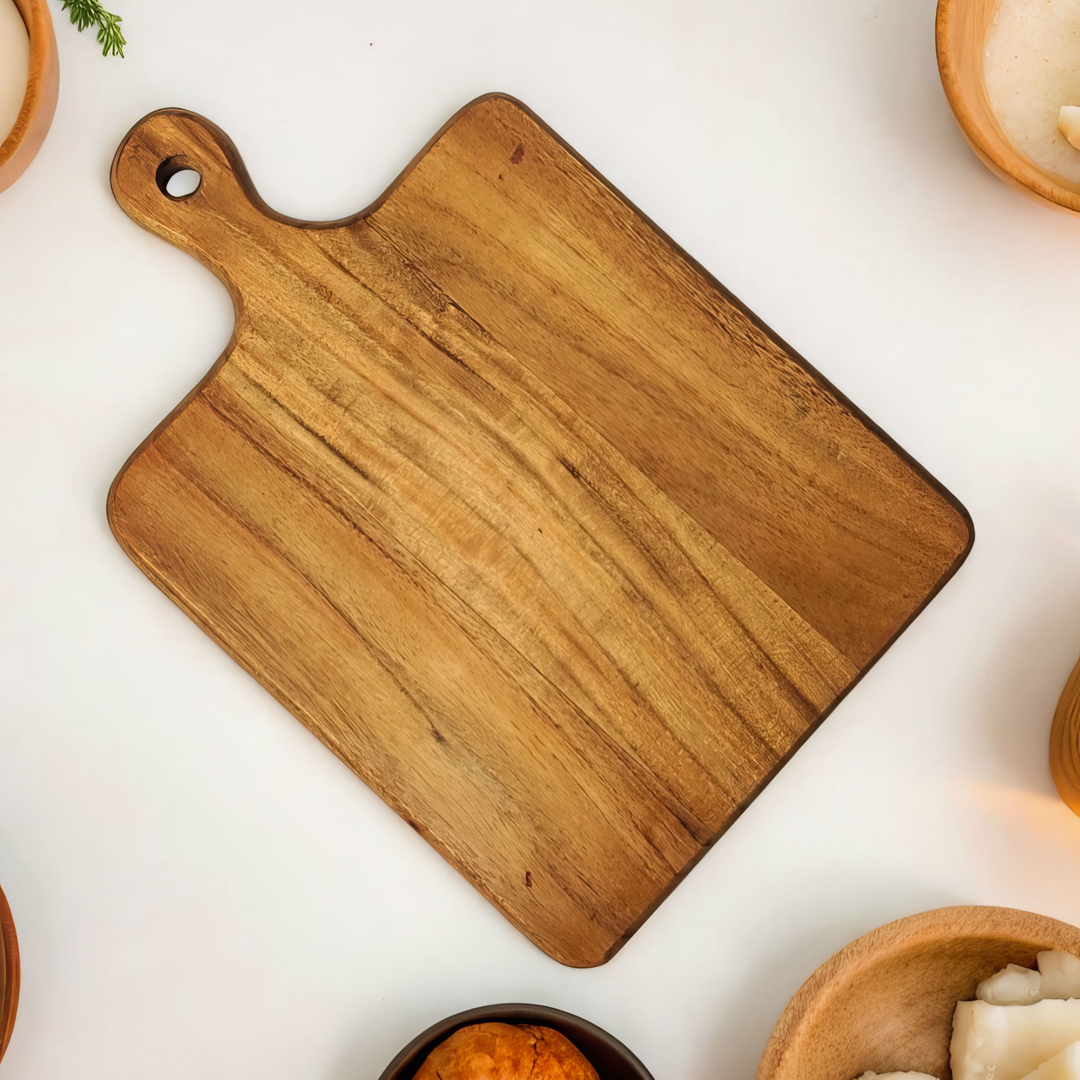 Acacia Wood Chopping Cutting Board Serving Platter