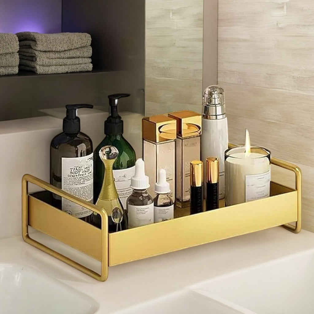 Decorative Tray Bathroom, Kitchen, Countertop Storage