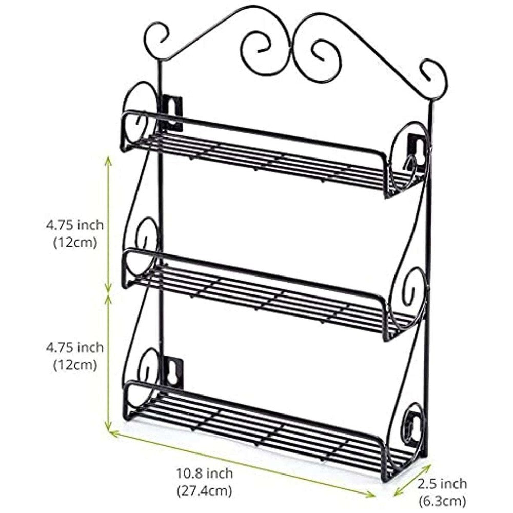 Decorlay kitchen rack space saving shelf for storing spice and bottles - Decorlay