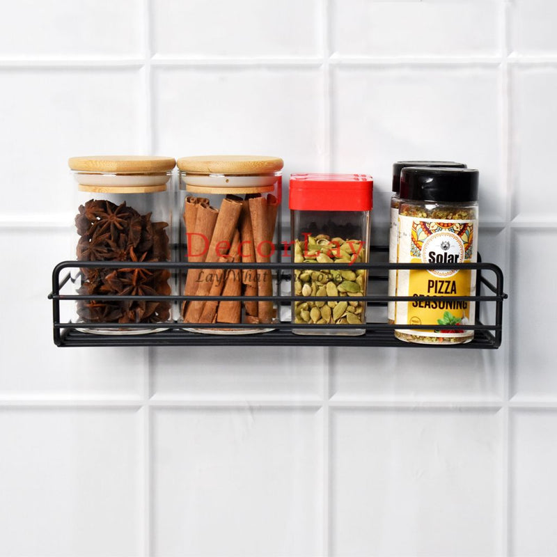 Multipurpose Kitchen / Bathroom Rack Wall Mounted Holder