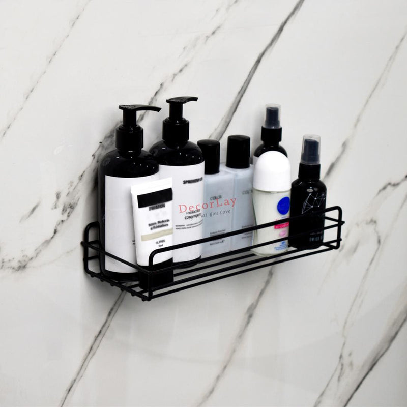 Multipurpose Kitchen / Bathroom Rack Wall Mounted Holder