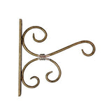 Golden Wall Lantern Diya Hanger & Planters Lanterns 7.5x1x8 Inches - Decorlay