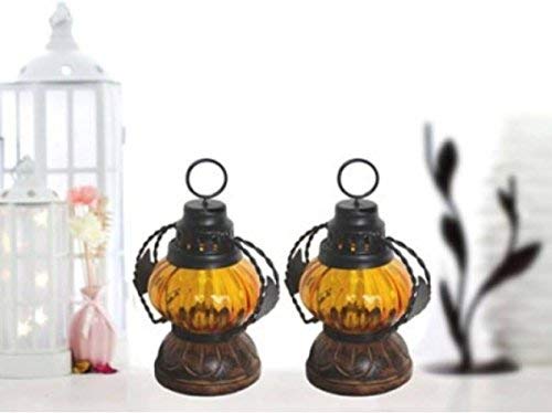 Hand carved decorative lamp and hanging lantern 14x6x6cm, - Decorlay