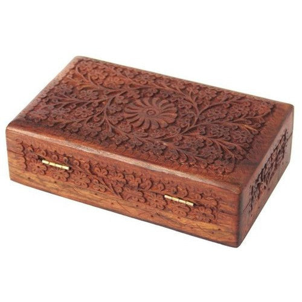 Handmade Wooden Jewellery Box for Women Wood Jewel Organizer - Decorlay