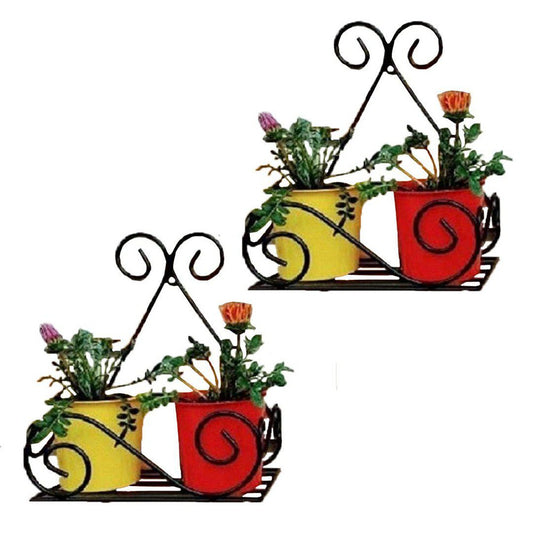 Hanging Metal Plants Holder Indoor and Outdoor Black 1000