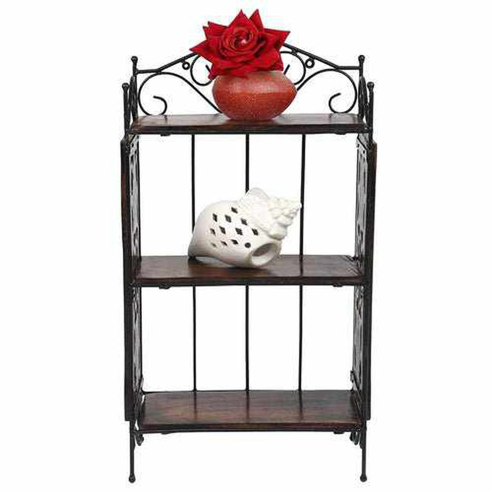 Home Decor Books Shelf Stand Wall Mounted Rack Shelf 32x14x53(Cm) - Decorlay